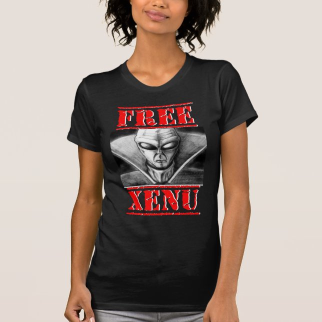 Camiseta Xenu livre (Frente)