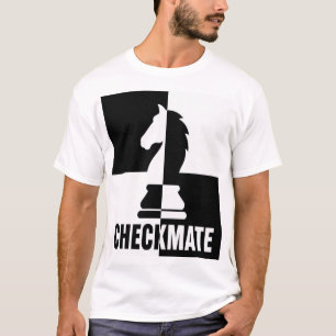 Camiseta Xeque-Mate Cavalo de Xadrez