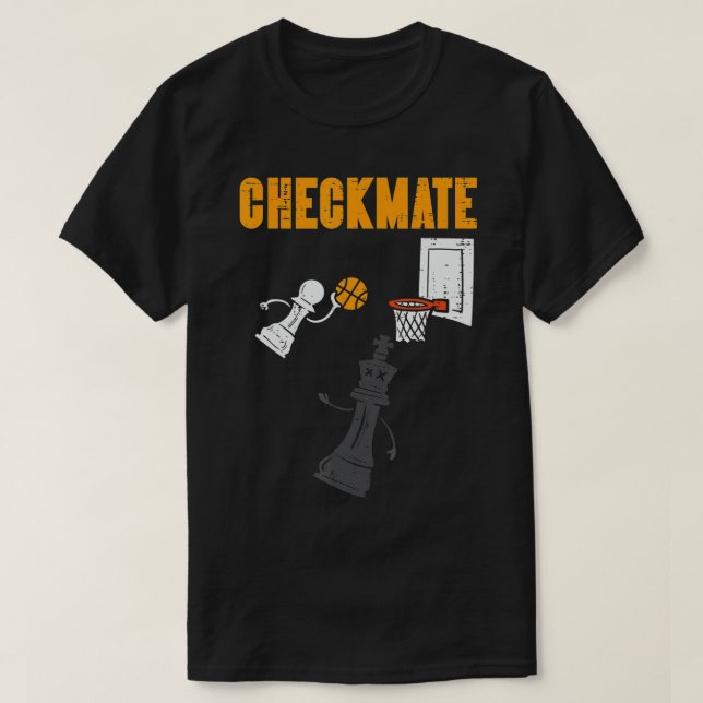Camiseta Xeque-mate Dunga De Basquete No Jogo King Chess (Frente do Design)