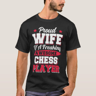 Camiseta Xeque-Mate Enxadrista Gambito Marido Xadrez