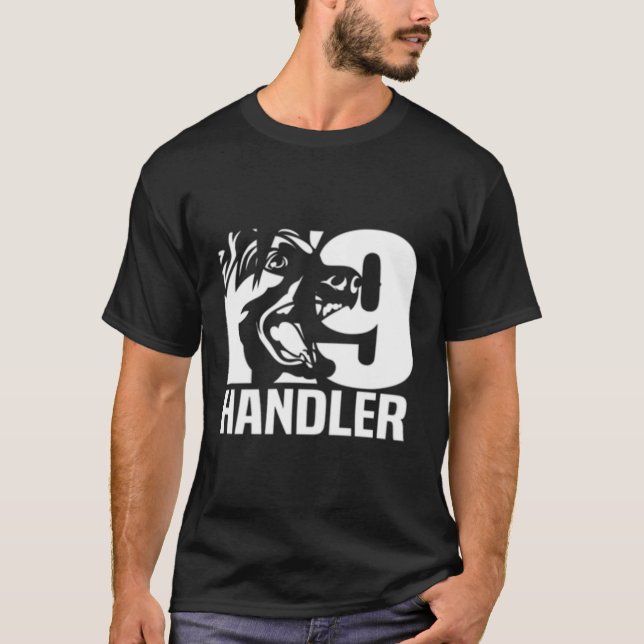 Camiseta Xerife da Polícia Manipuladora do K-9 (Frente)
