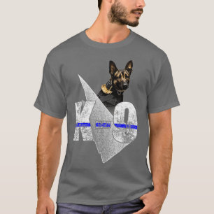 Camiseta Xerife Policial Belga Malinois Dog