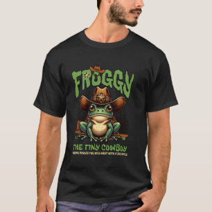 Camiseta Xerife Sapo Caubói Sapo Vintage Presente Velho Oes