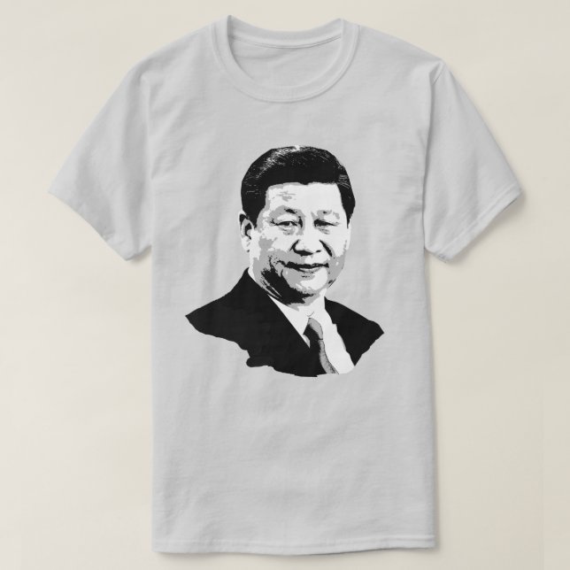 Camiseta Xi Jinping (Frente do Design)