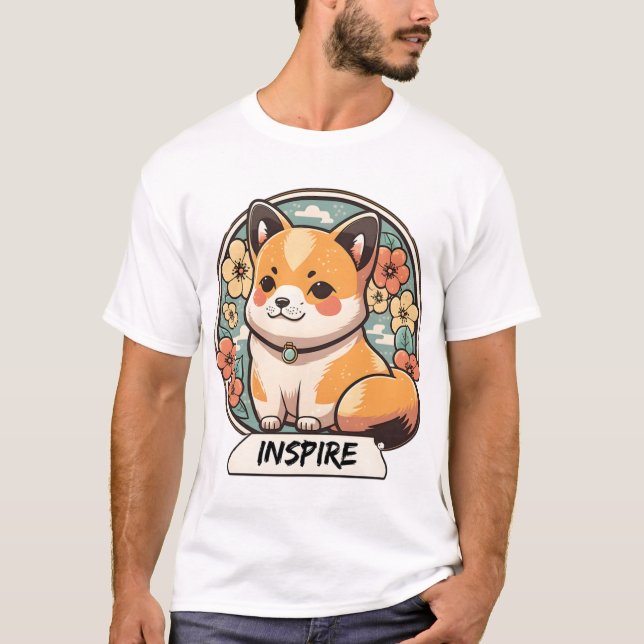 Camiseta Xiba Inu Cute (Frente)