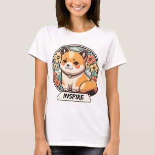 Camiseta Xiba Inu Cute