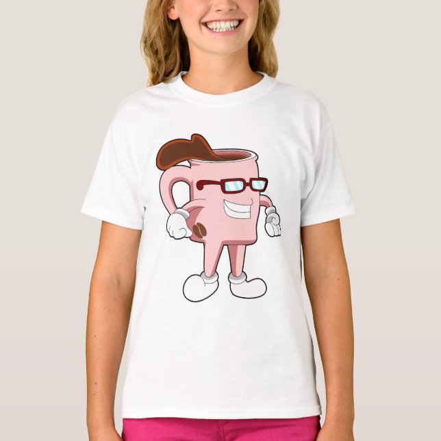 Camiseta Xícara de café com café (Frente)