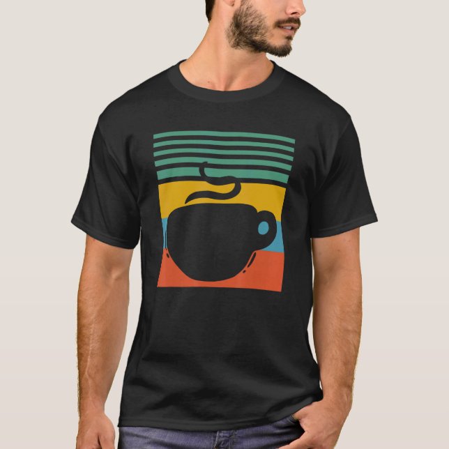 Camiseta Xícara de café Design (Frente)