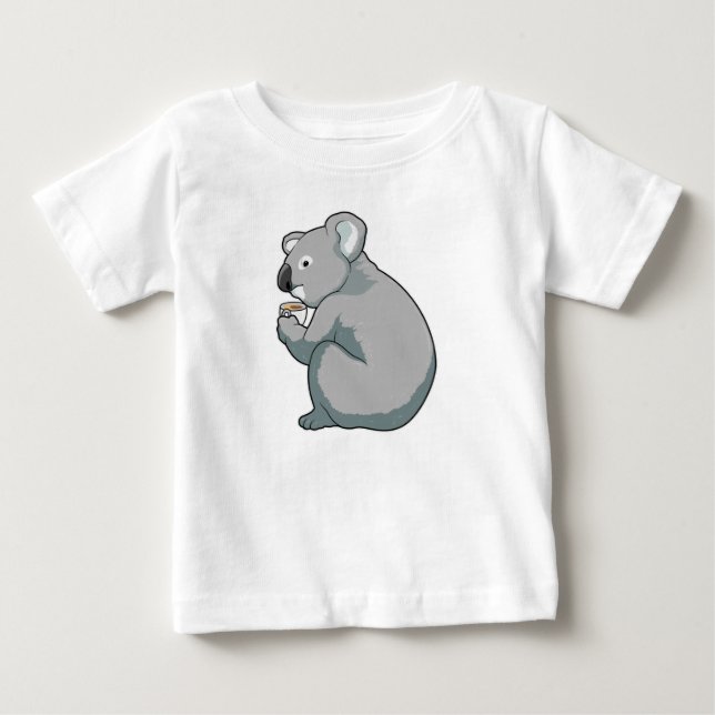 Camiseta Xícara de café Koala (Frente)
