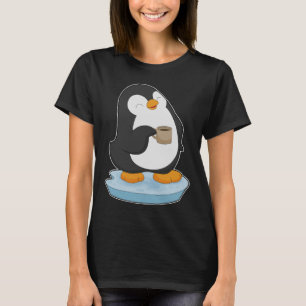 Camiseta Xícara de Café Pinguim