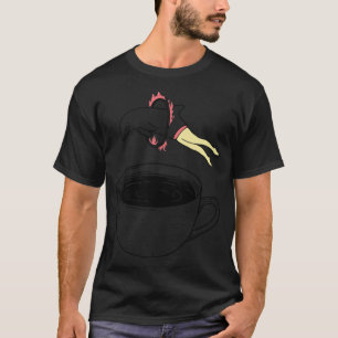 Camiseta Xícara de café quente