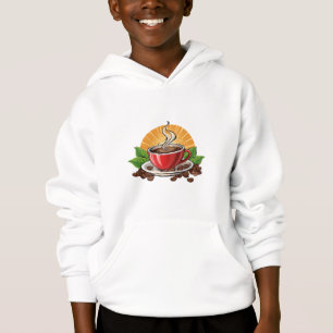 Camiseta Xícara de café vermelha
