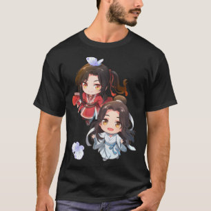 Camiseta xie lian e hua cheng oficiais do céu, abençoando c