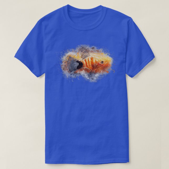 Camiseta Xiphophorus maculatus (Frente do Design)