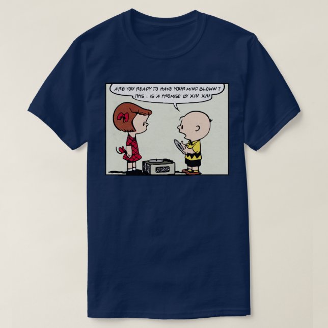 Camiseta Xiu Xiu Vinyl Fan Art Design (Frente do Design)
