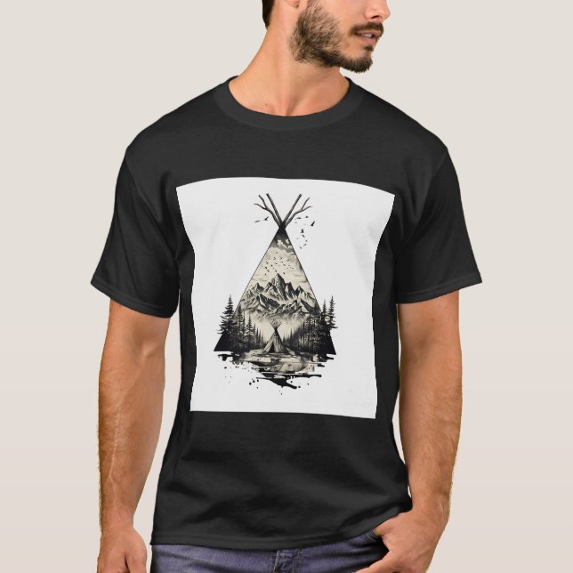 Camiseta Xixi sepia surreal (Frente)
