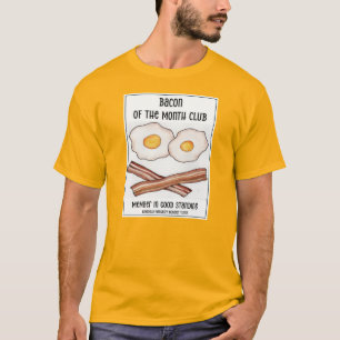 Camiseta XL do Bacon of the Month Club