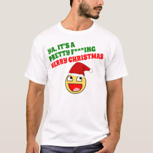 CAMISETA XMAS BONITO DA FELIZ DO FN
