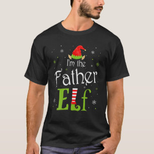 Camiseta Xmas combinando Natal para a família Eu sou o pai