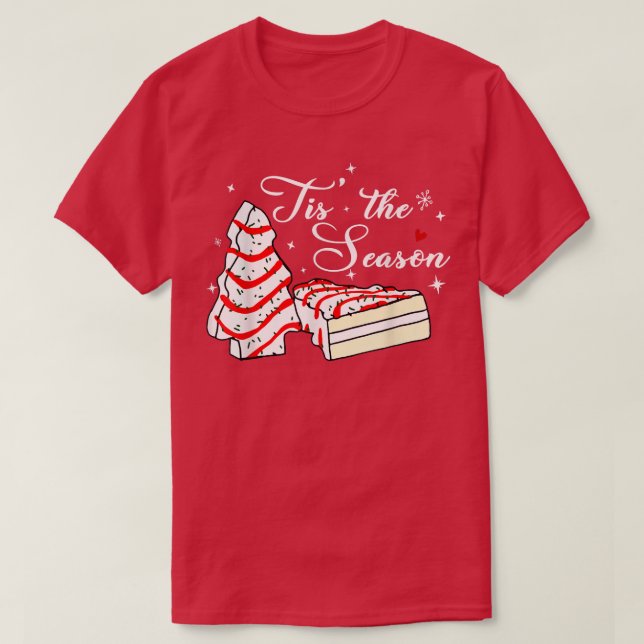 Camiseta Xmas Esta É A Época De Natal Que Faz Debbie Ser (Frente do Design)
