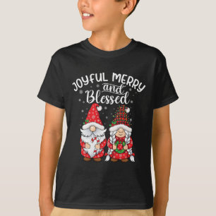 Camiseta Xmas Family Match Check Red Xadrez Natal Gno