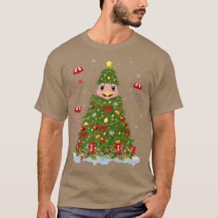 Camiseta Xmas Light Match Family Funny Ostrich Bird Chri