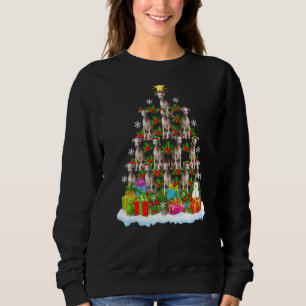 Camiseta Xmas Lighting Correspondente ao Greyhound italiano