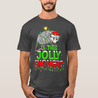 Camiseta Xmas Lighting É Jolly O Suficiente Para A Festa De