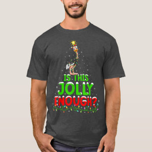 Camiseta Xmas Lighting É Um Jolly Suficiente Para O Natal D