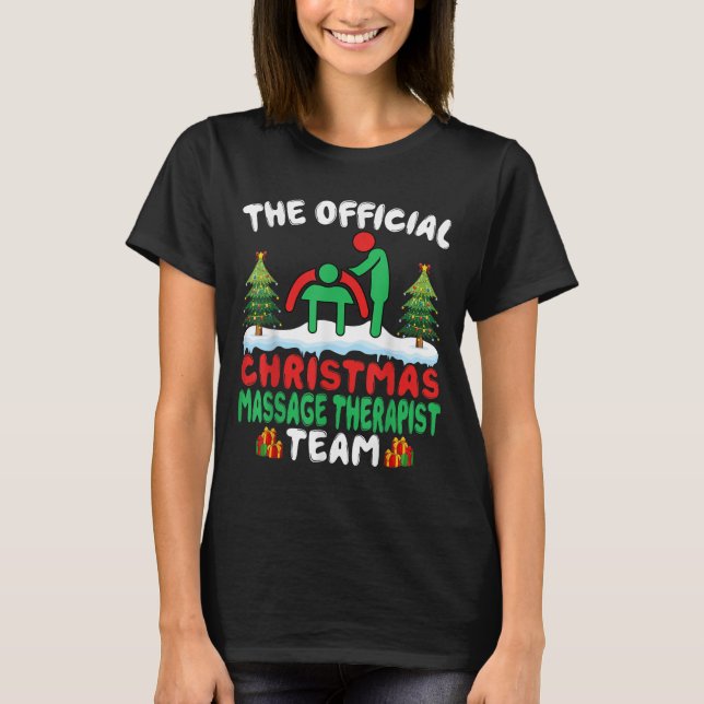 Camiseta Xmas Mage Therast Team - Mage Therapy Christmas  (Frente)
