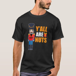 Camiseta Xmas Nutcracker dizendo diversão cita Loucos famíl