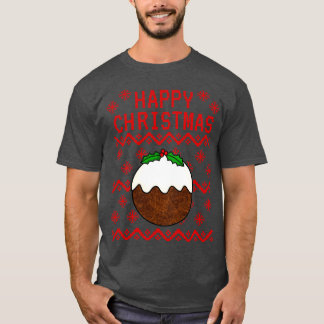 Camiseta Xmas Pudim de Natal Feio