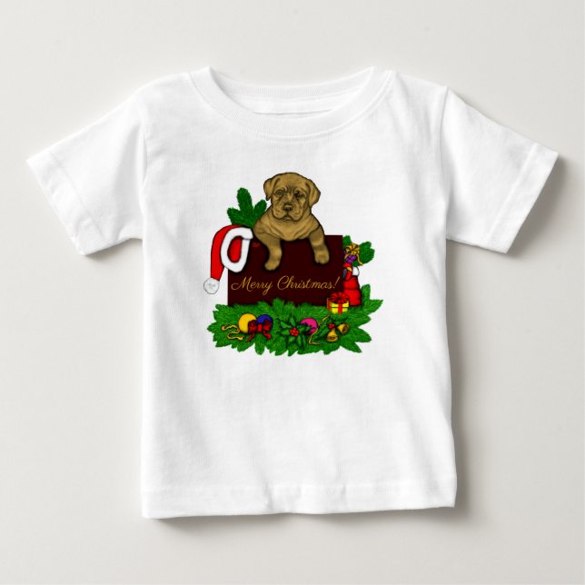 Camiseta XMas puppy (Frente)