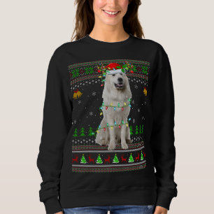 Camiseta Xmas Reindeer Santa Hat Excelente Pirinéus Ch Feia