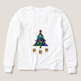 Camiseta Xmas Tree & Presents Kids Long Sleeve Shirt