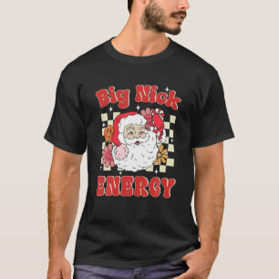 Camiseta Xmas Vintage Grande Nick Energy Papais noeis Feio 