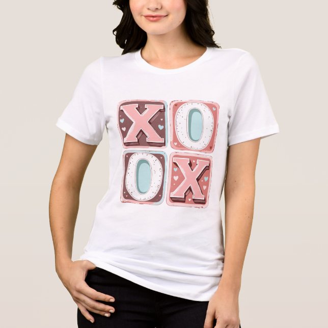 Camiseta XOX Vintage Romance (Frente)