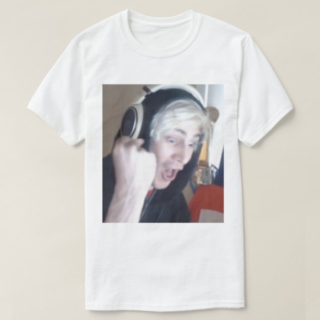 Camiseta xQc POGchamp   (Frente do Design)
