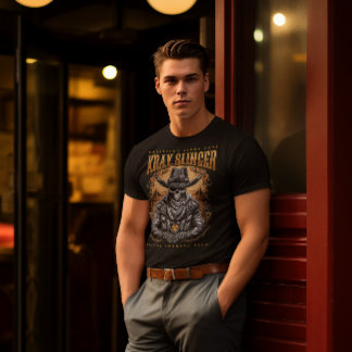 Camiseta XRay Slinger Skeleton Cowboy