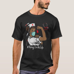 Camiseta Xray Tech BLACK NURSE Black History Month Junenth