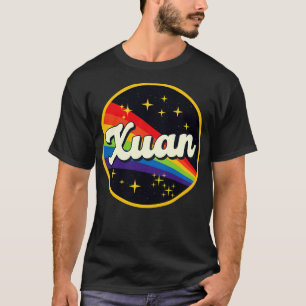Camiseta Xuan Rainbow No Space Vintage Style