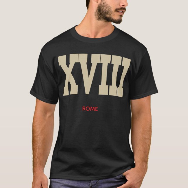 CAMISETA XVIII (Frente)