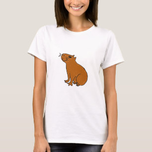 Camiseta XX- arte do Capybara