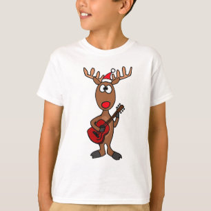 Camiseta XX- rena que joga a guitarra