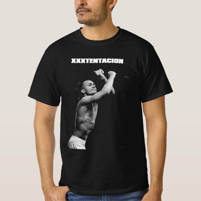 Camiseta Xxxtentacion hip hop (Frente)