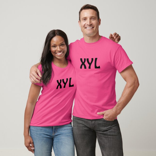 Camiseta XYL ou YL Radio TSirt (Unissex)