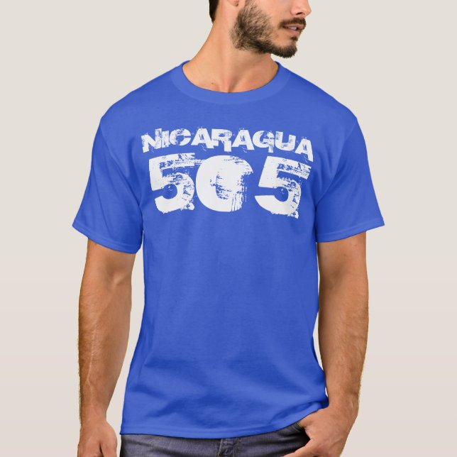 Camiseta XZZX tee Nicarágua (Frente)