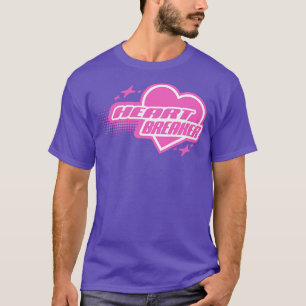 Camiseta Y2k Coração Rosa