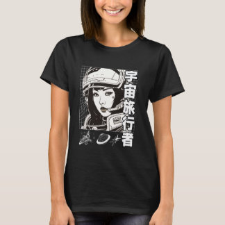 Camiseta Y2K Space Pilot Starfighter Warrior