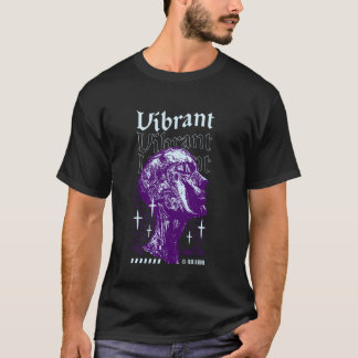 Camiseta Y2K Vibrante - Estética de Grafite Urbano Ousada